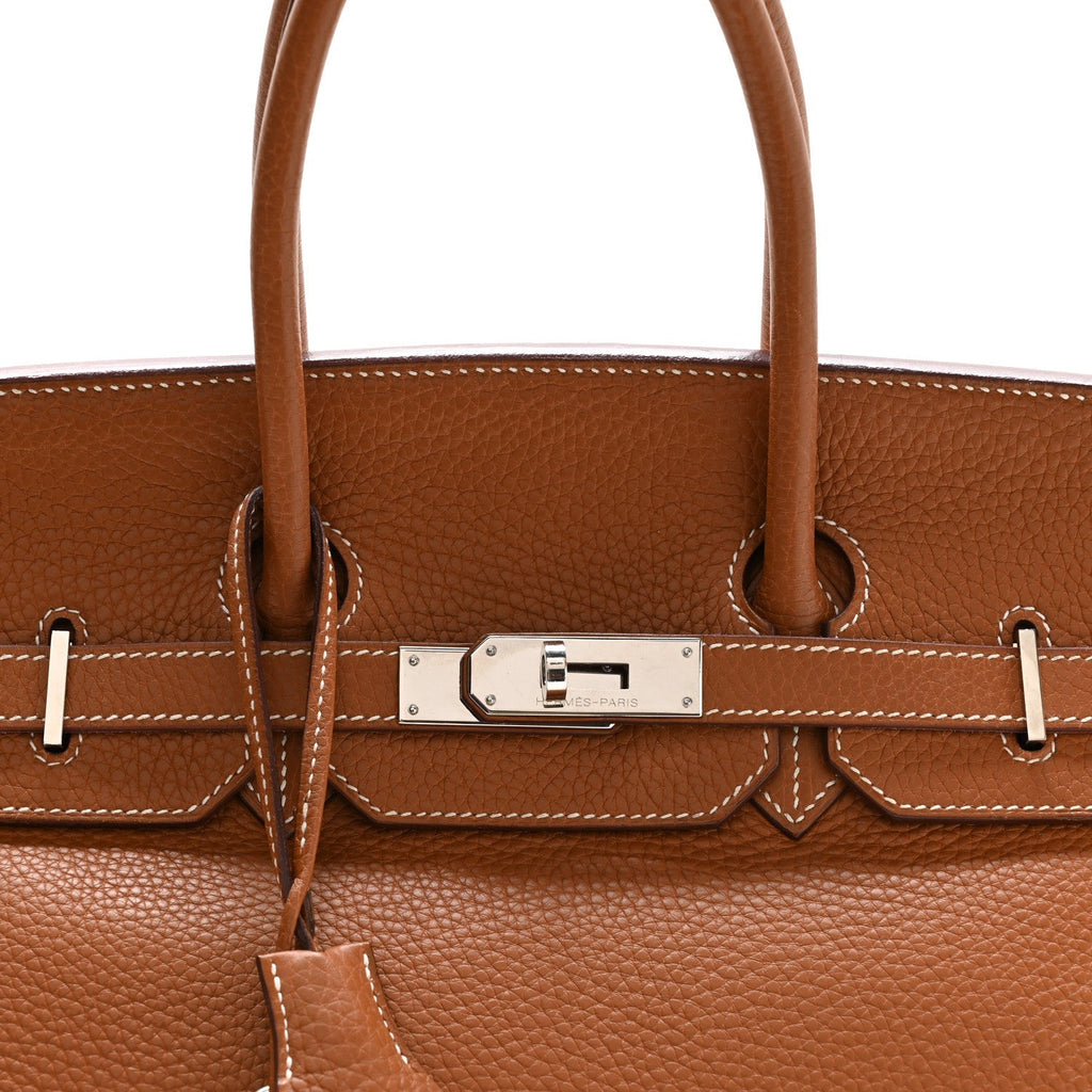 Togo Birkin 35 Gold