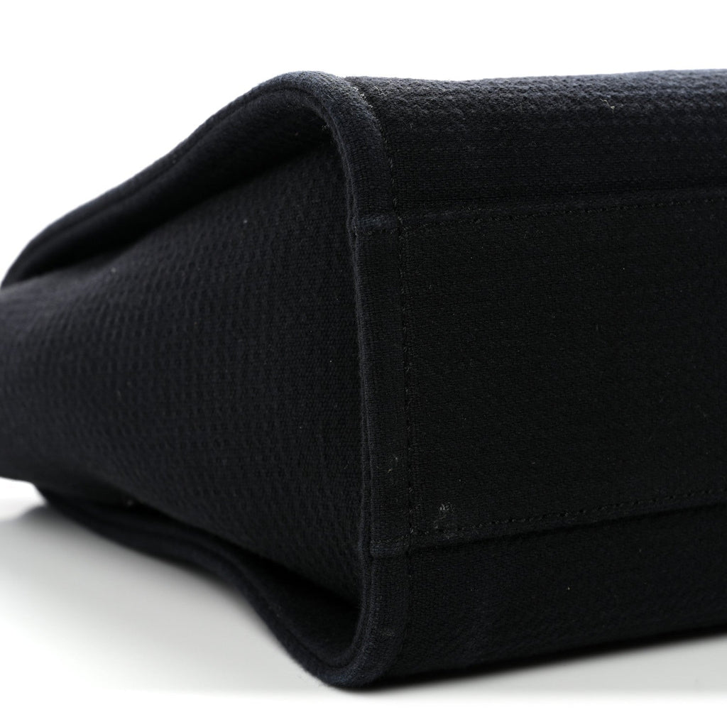 Mixed Fibers Small Deauville Tote Black