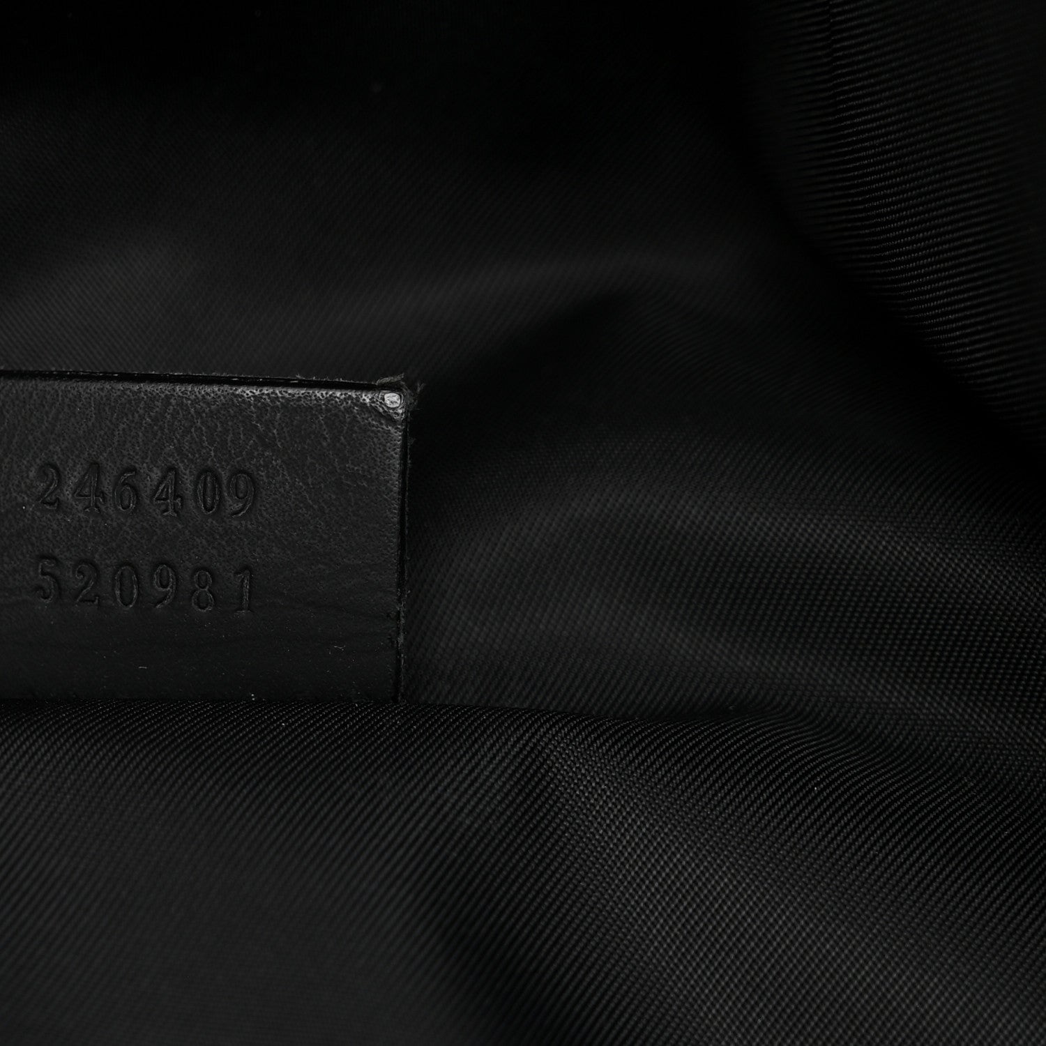 Guccissima Web Belt Bag Black