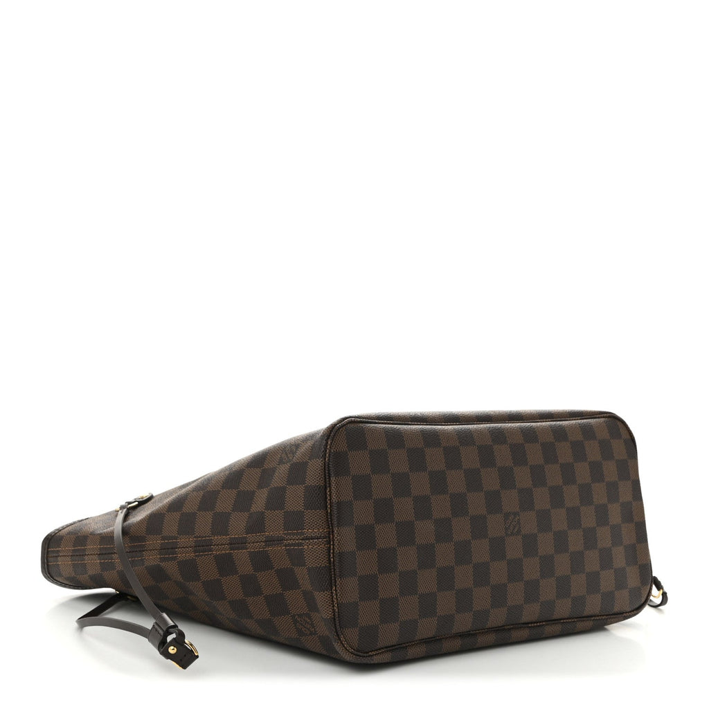 Damier Ebene Neo Neverfull MM Rose Ballerine