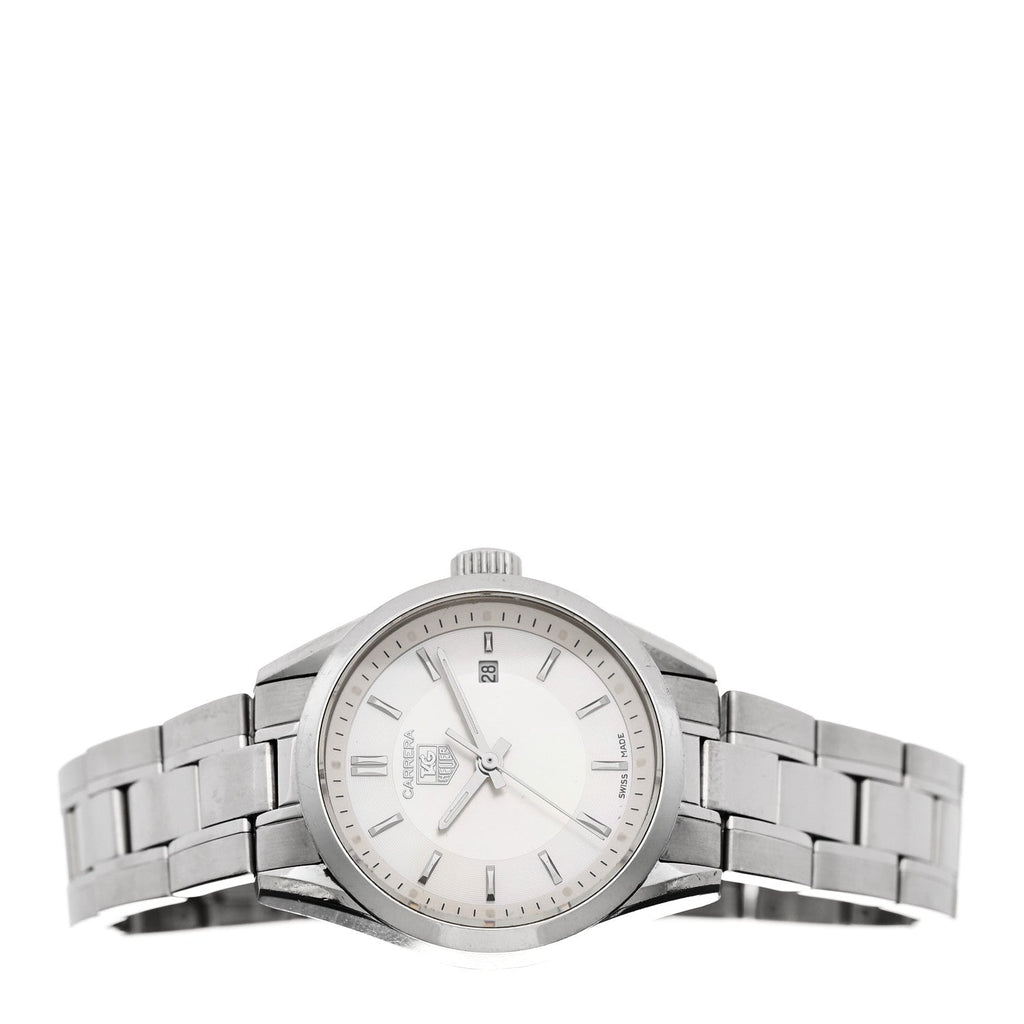 Stainless Steel Mother of Pearl 28mm Carrera Lady Quartz Watch WV1415
