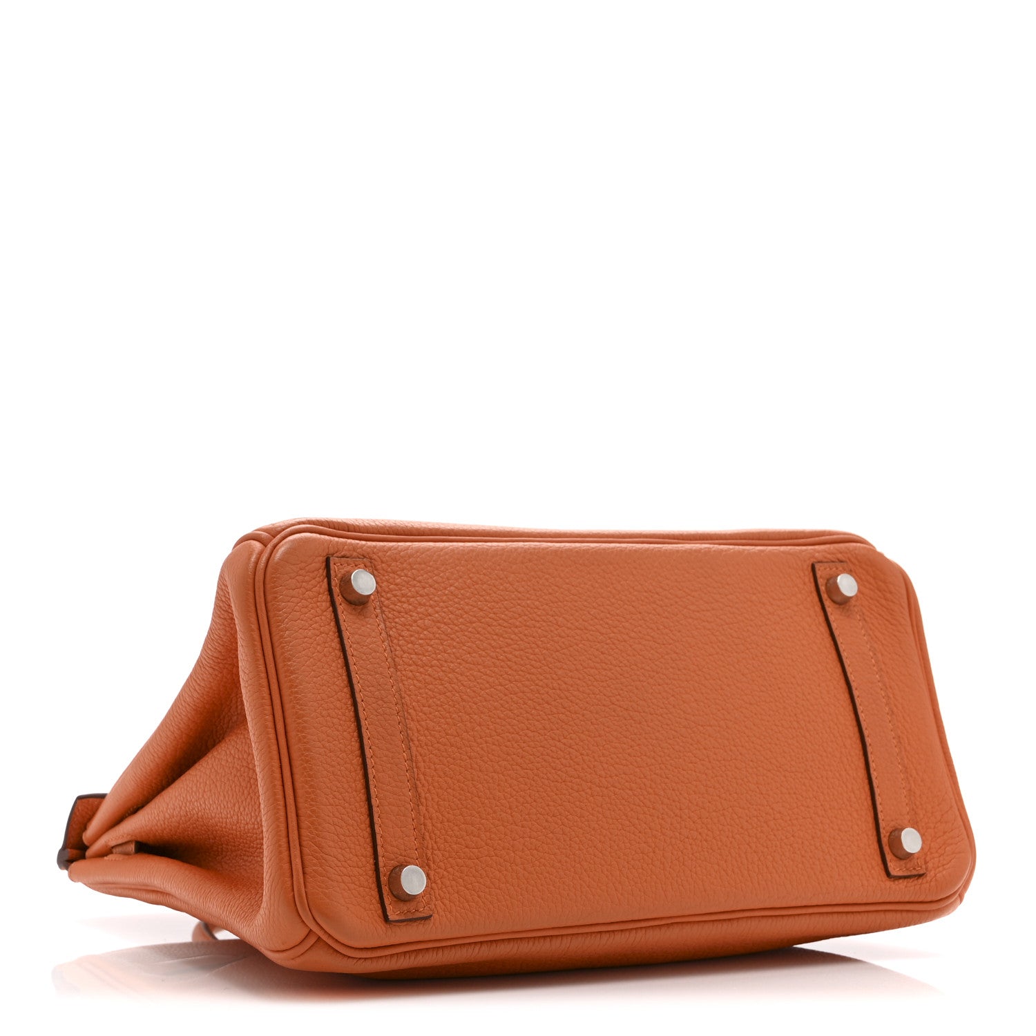 Taurillon Clemence Birkin 30 Orange