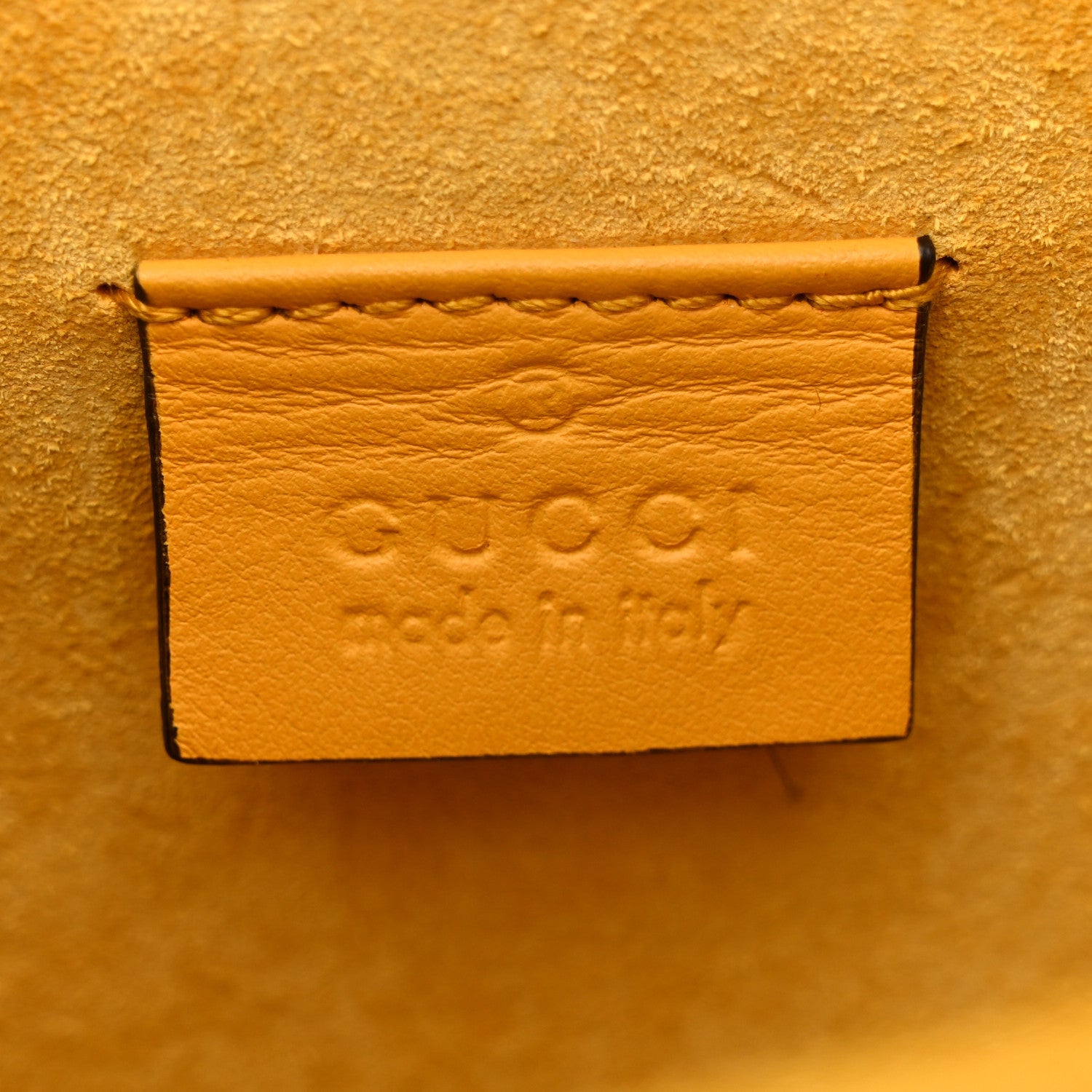 GG Supreme Monogram Mini Dionysus Shoulder Bag Yellow