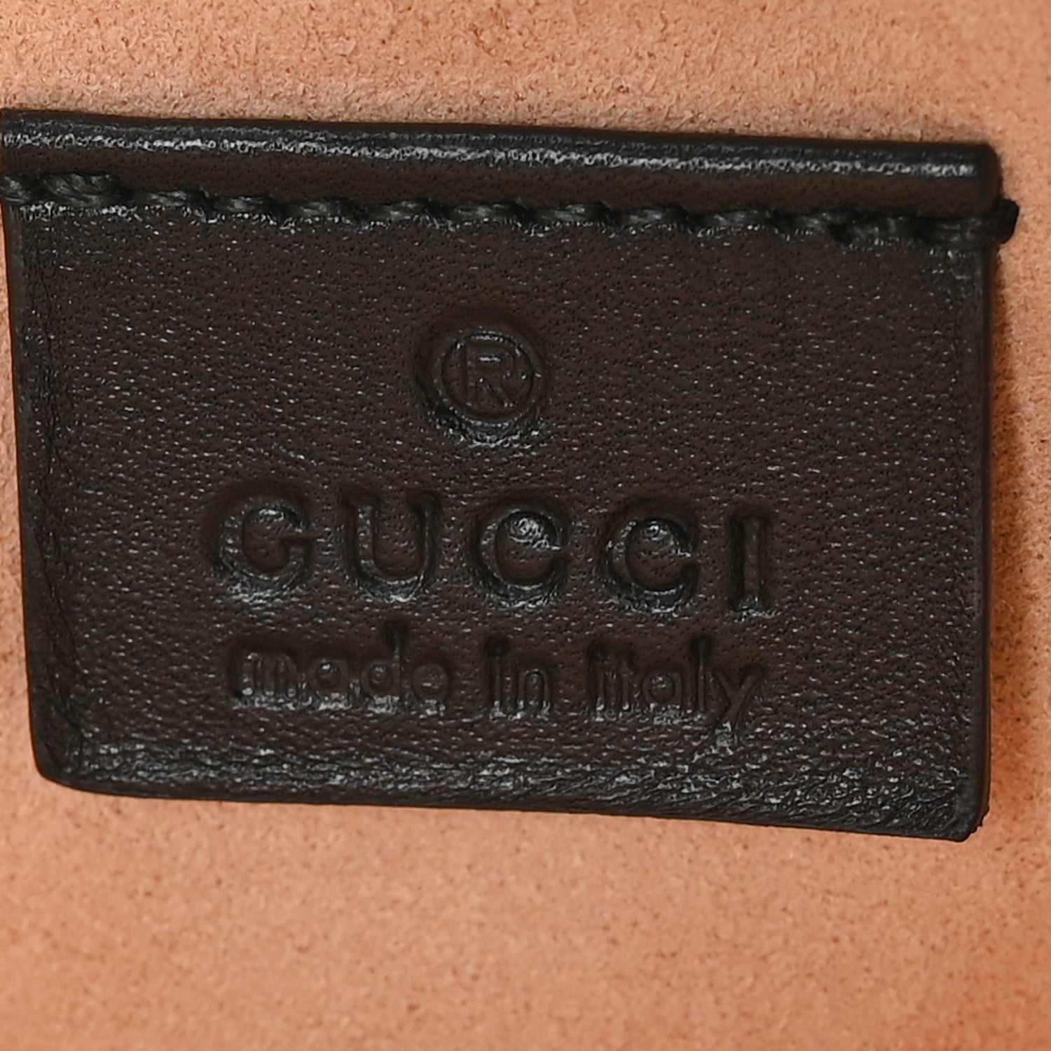Calfskin Matelasse Mini GG Marmont Chain Bag Black