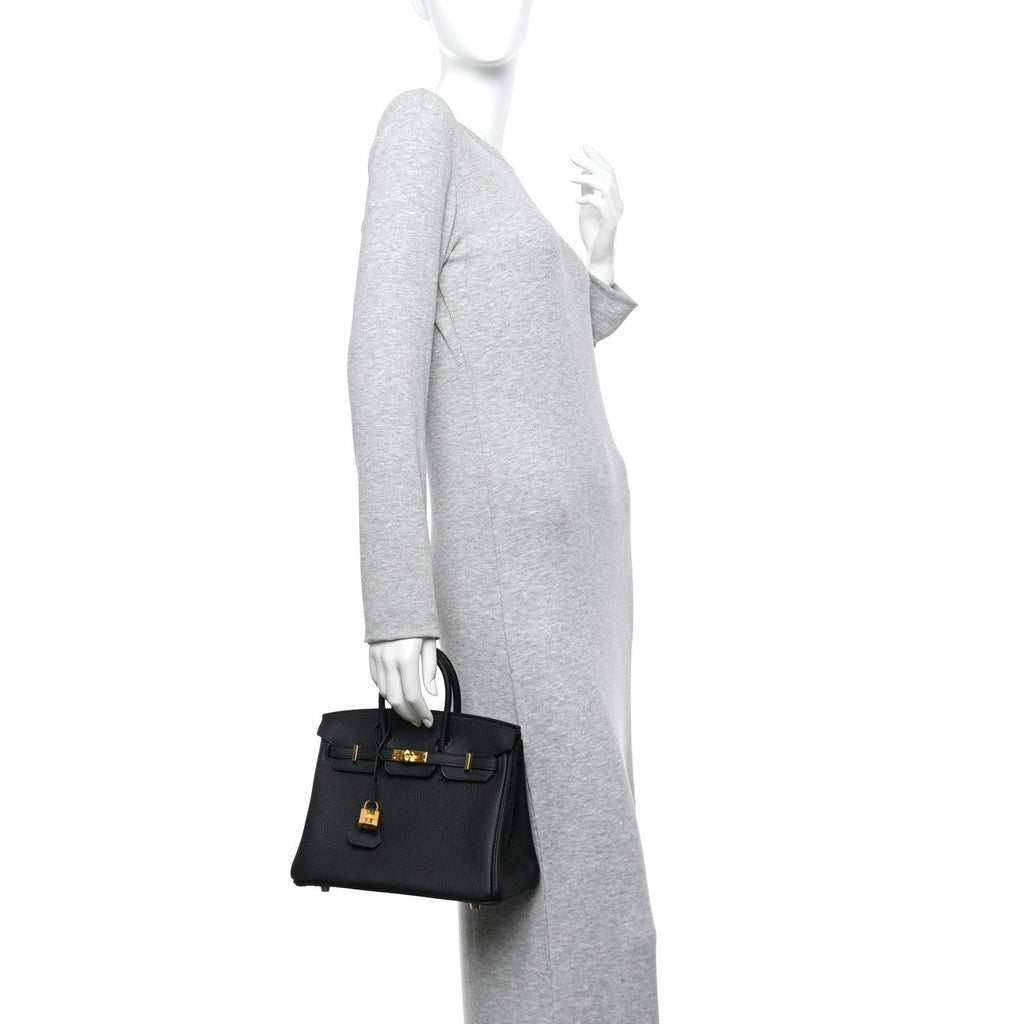 Togo Birkin 25 Black