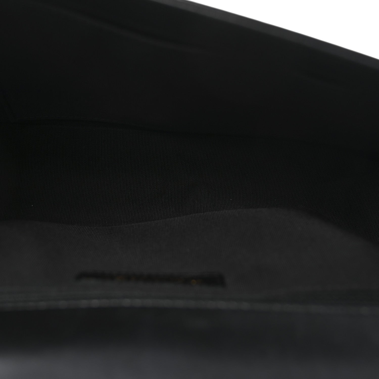 Iridescent Glazed Calfskin Quilted New Medium Boy Flap Black