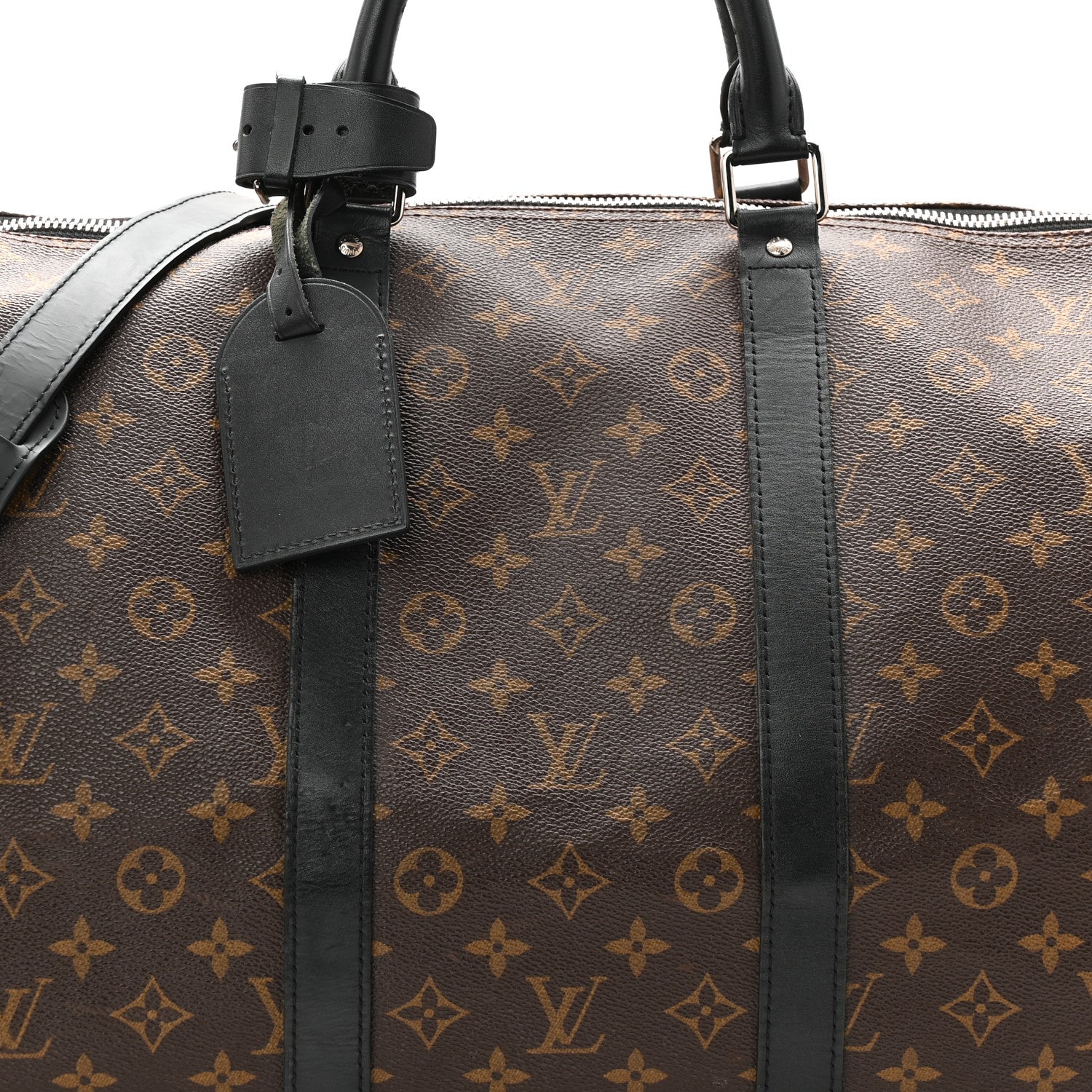 Monogram Macassar Keepall Bandouliere 55