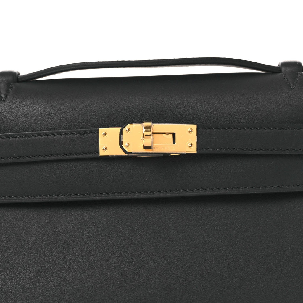 Swift Kelly Pochette Clutch Black