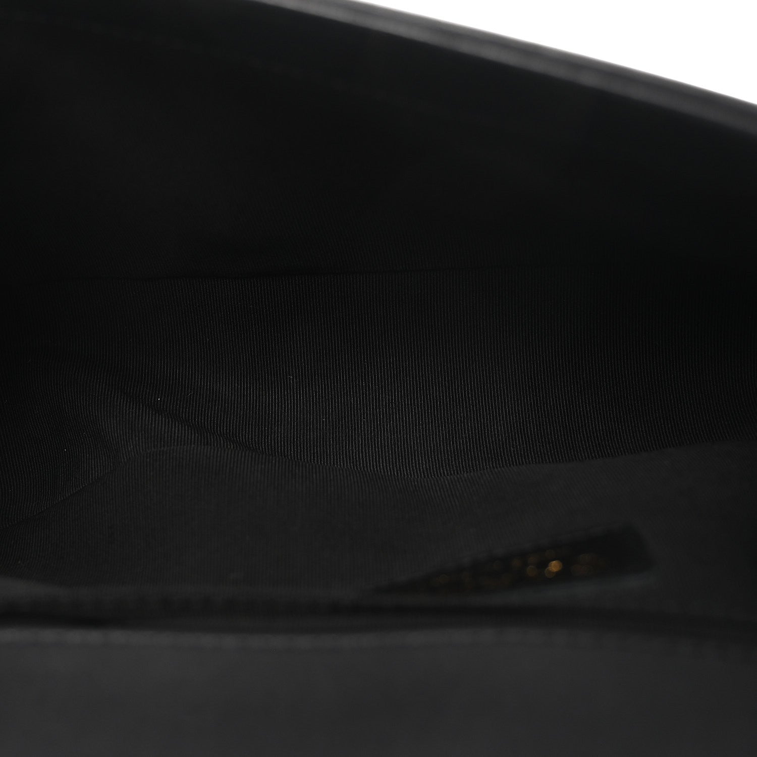Lambskin Chevron Quilted Medium Boy Flap Black