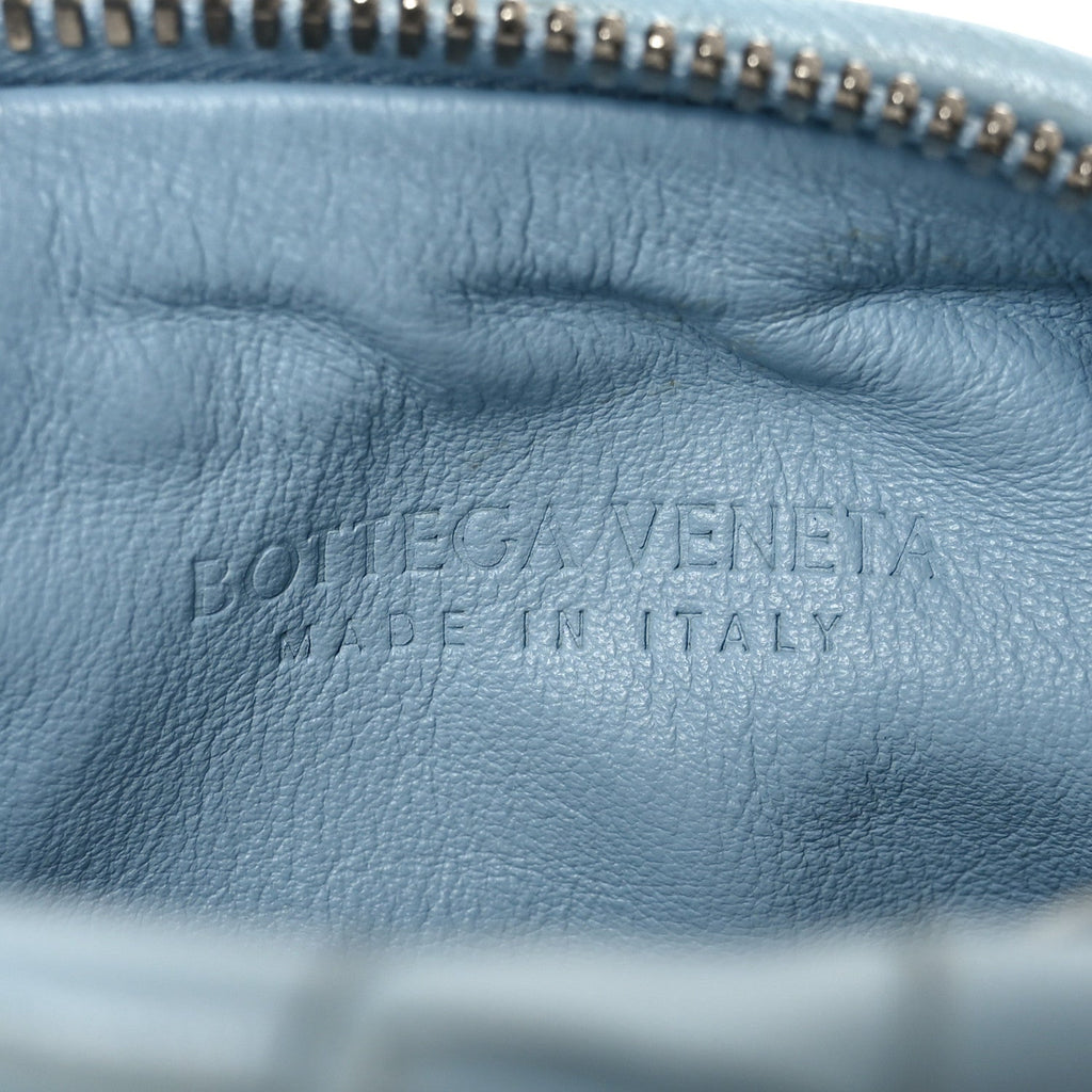 Nappa Intrecciato Mini Jodie Teal Washed