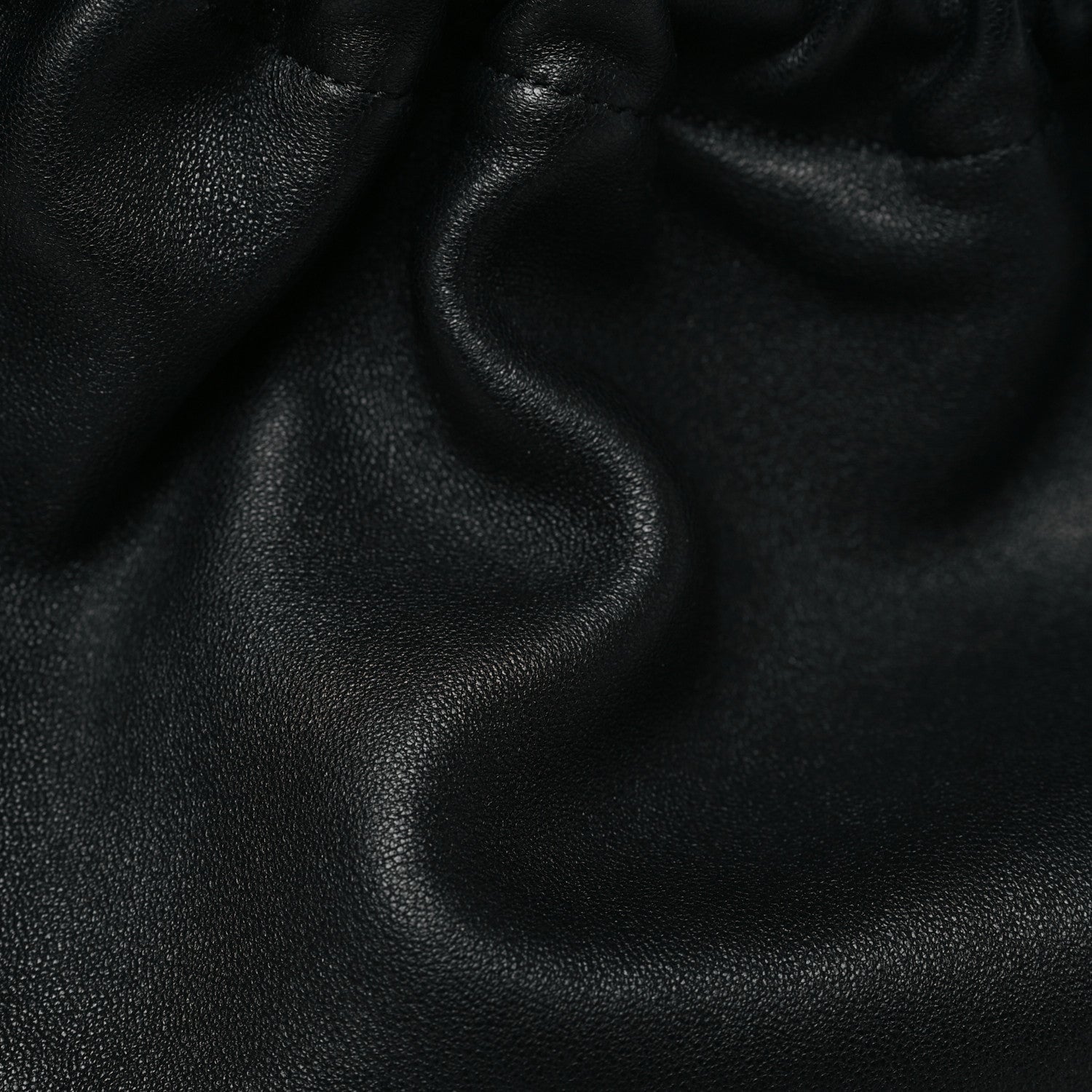 Nappa Small Squeeze Bag Black