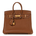 Togo Birkin 25 Gold