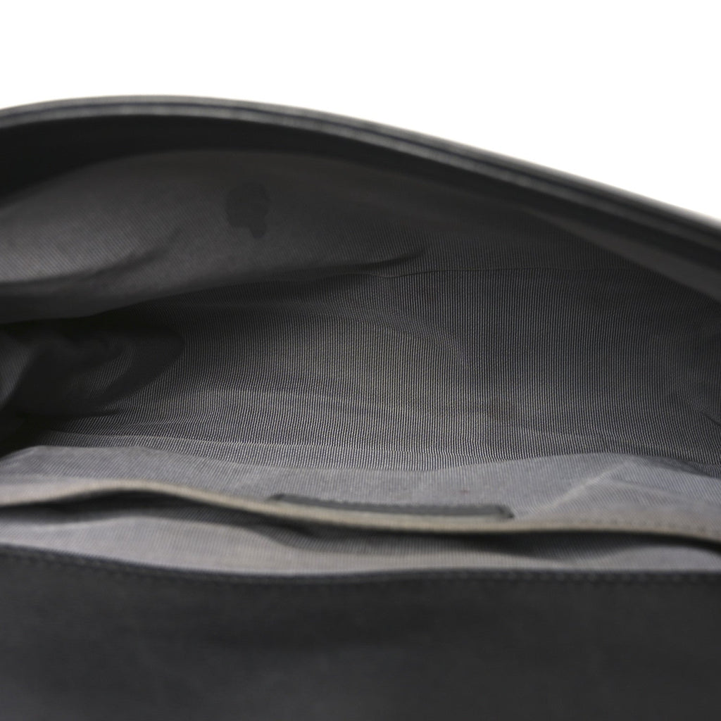 Lambskin Quilted Medium Boy Flap Dark Grey