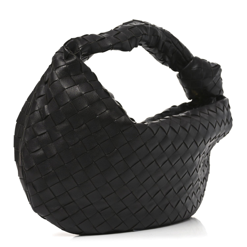 Nappa Intrecciato Teen Jodie Hobo Fondant
