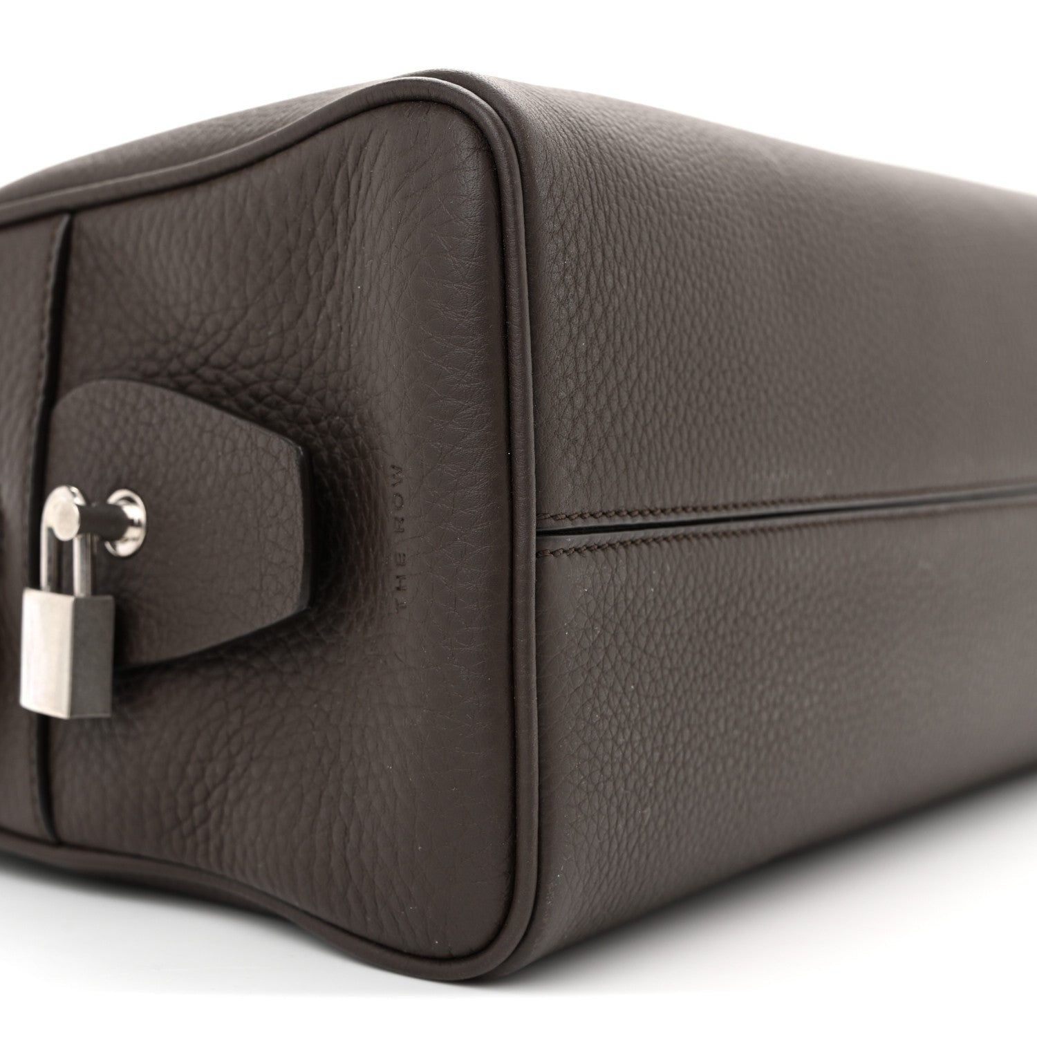 Grained Calfskin EW India Deep Brown
