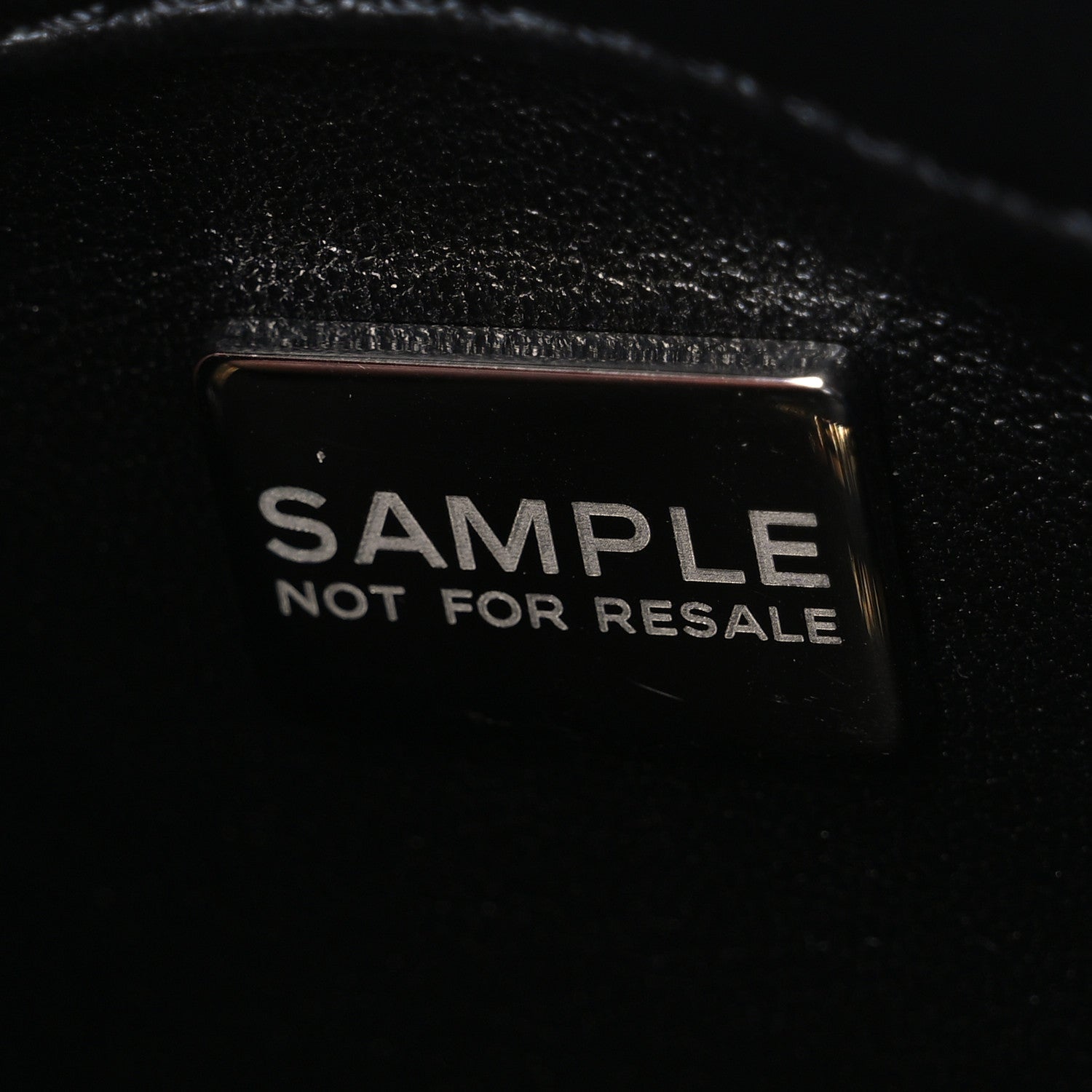 Tweed Quilted Mini Square Flap Black