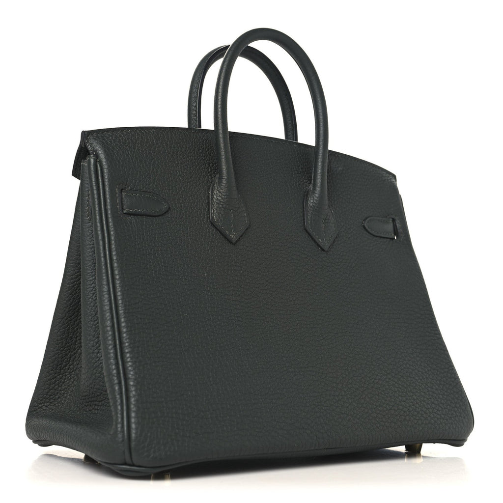 Togo Birkin 25 Vert Fonce