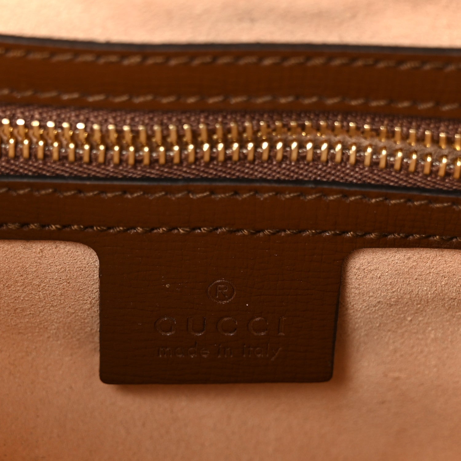 GG Supreme Monogram Azalea Calfskin Web Small Jackie 1961 Hobo Beige Ebony Brown Sugar
