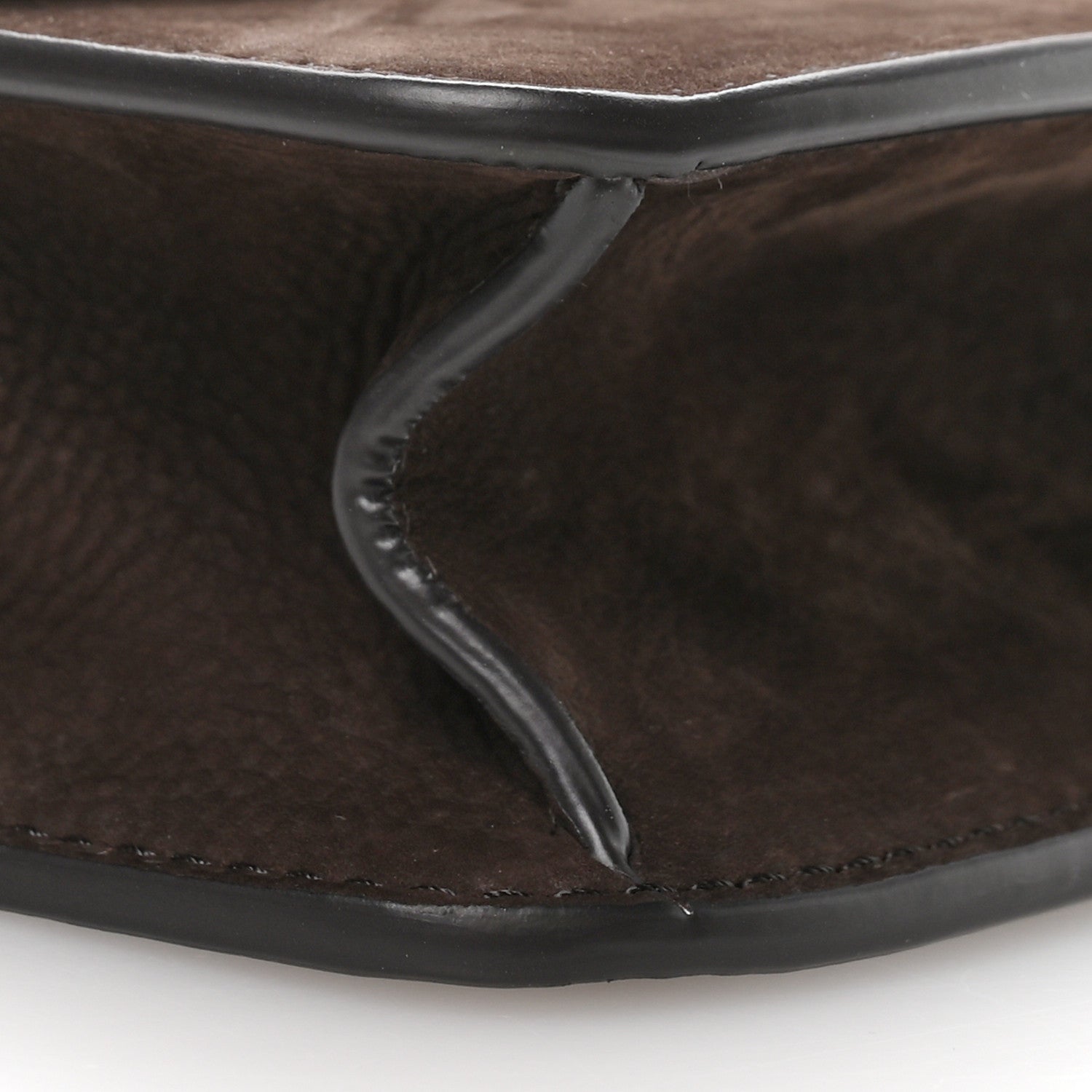 Nubuck Calfskin Sofia E/W Crossbody Wood Brown