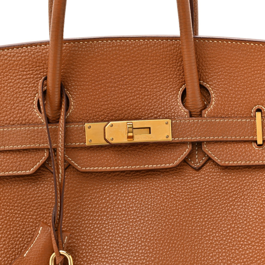 Togo Birkin 35 Gold
