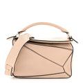 Calfskin Small Puzzle Bag Ash