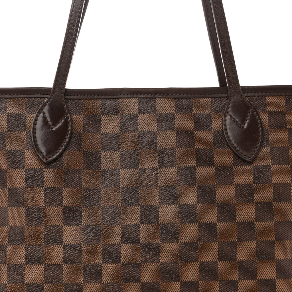 Damier Ebene Neo Neverfull MM Rose Ballerine