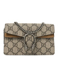 GG Supreme Monogram Super Mini Dionysus Shoulder Bag Taupe