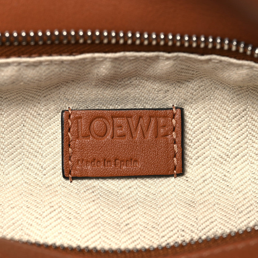 Grained Calfskin Small Puzzle Bag Tan