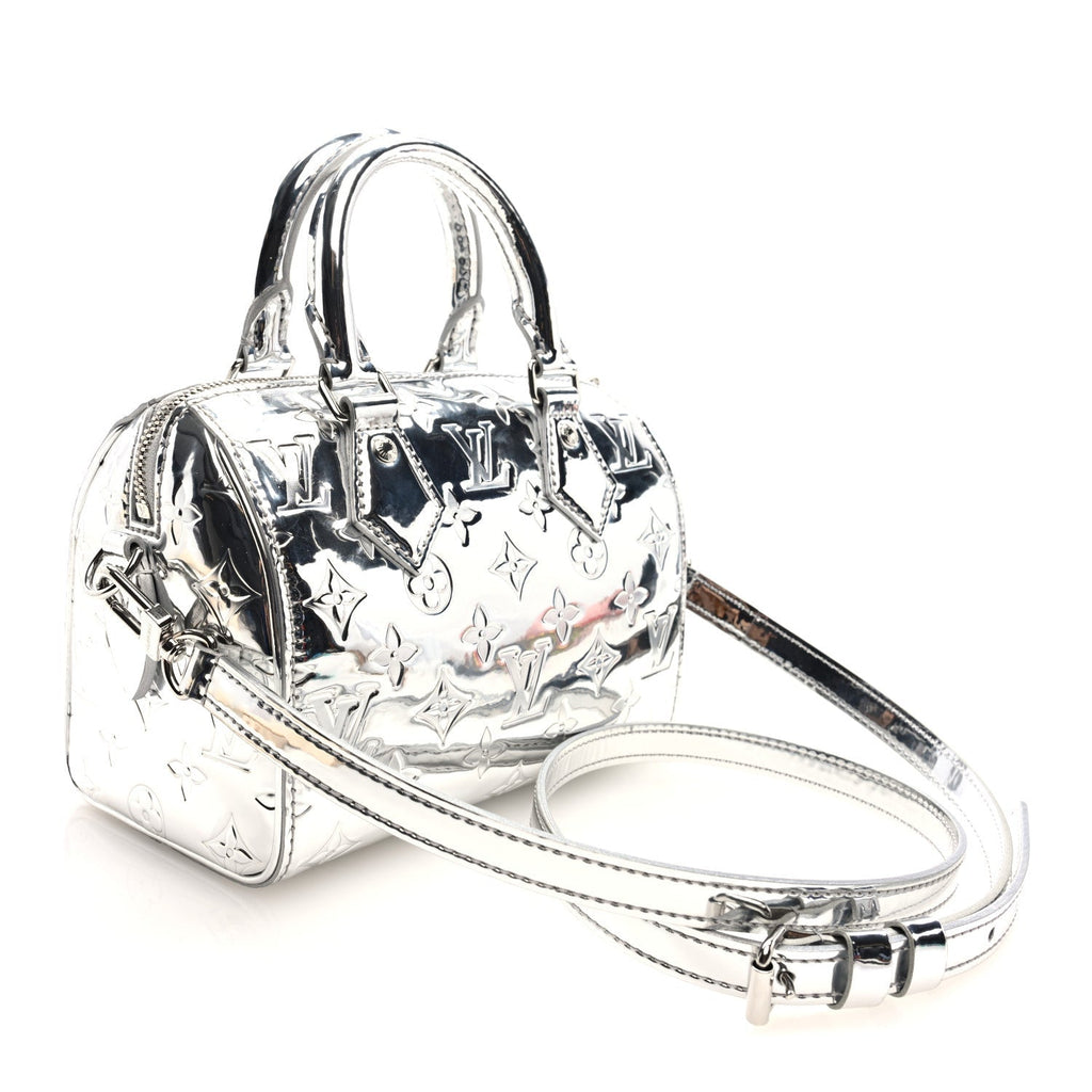 Monogram Miroir Speedy Bandouliere 20 Silver