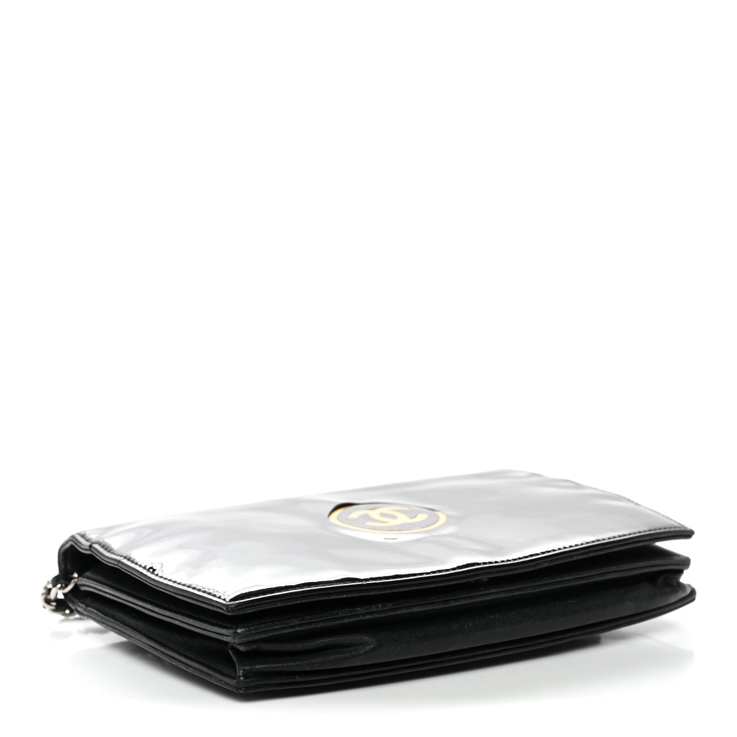 Patent CC Compact Wallet on Chain WOC Black