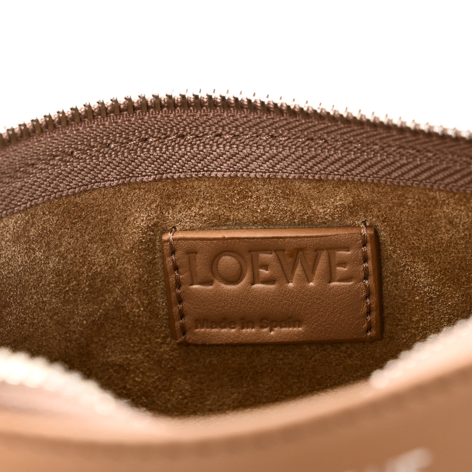Nappa Calfskin Joya Pouch Mocha