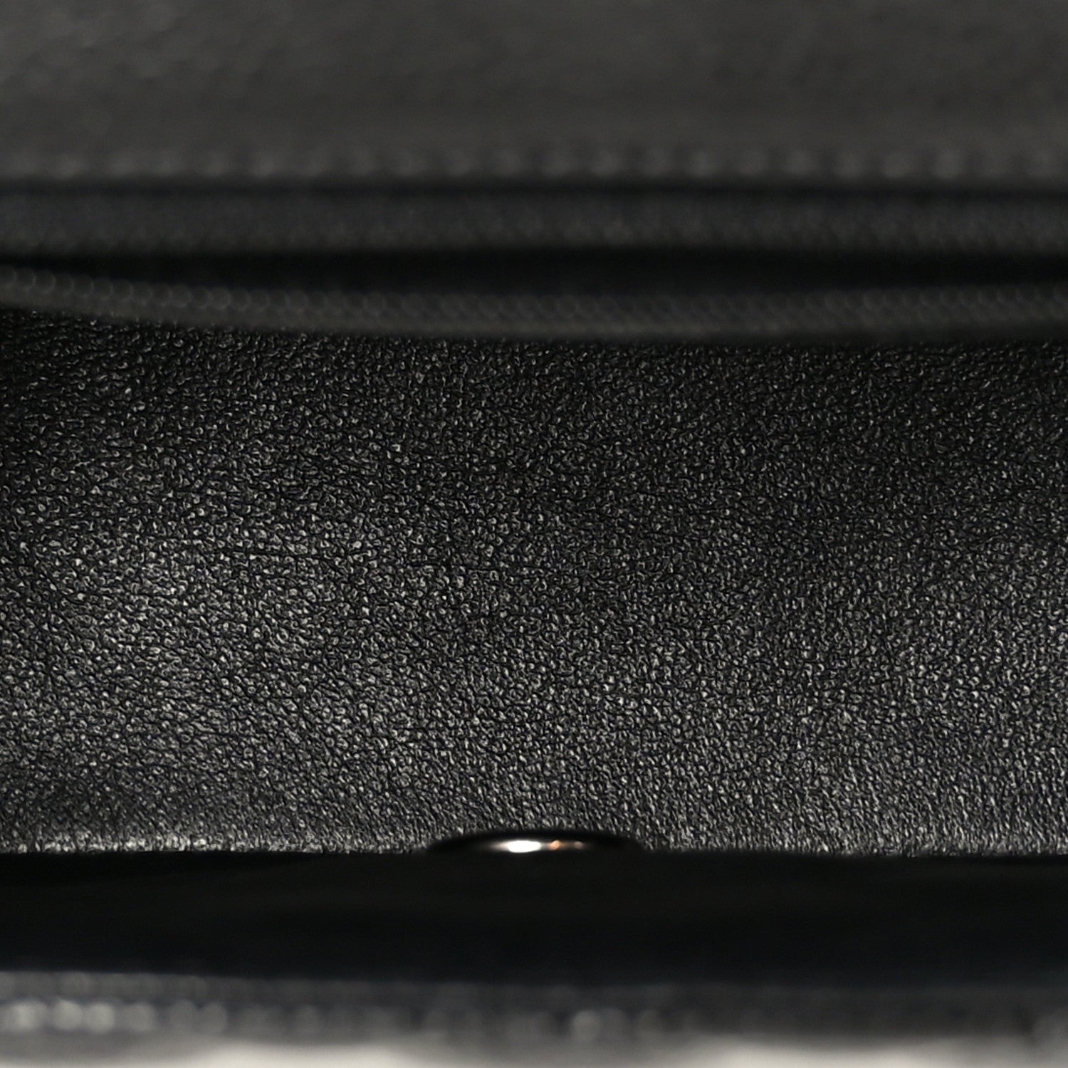 Caviar Quilted Mini Square Flap Black