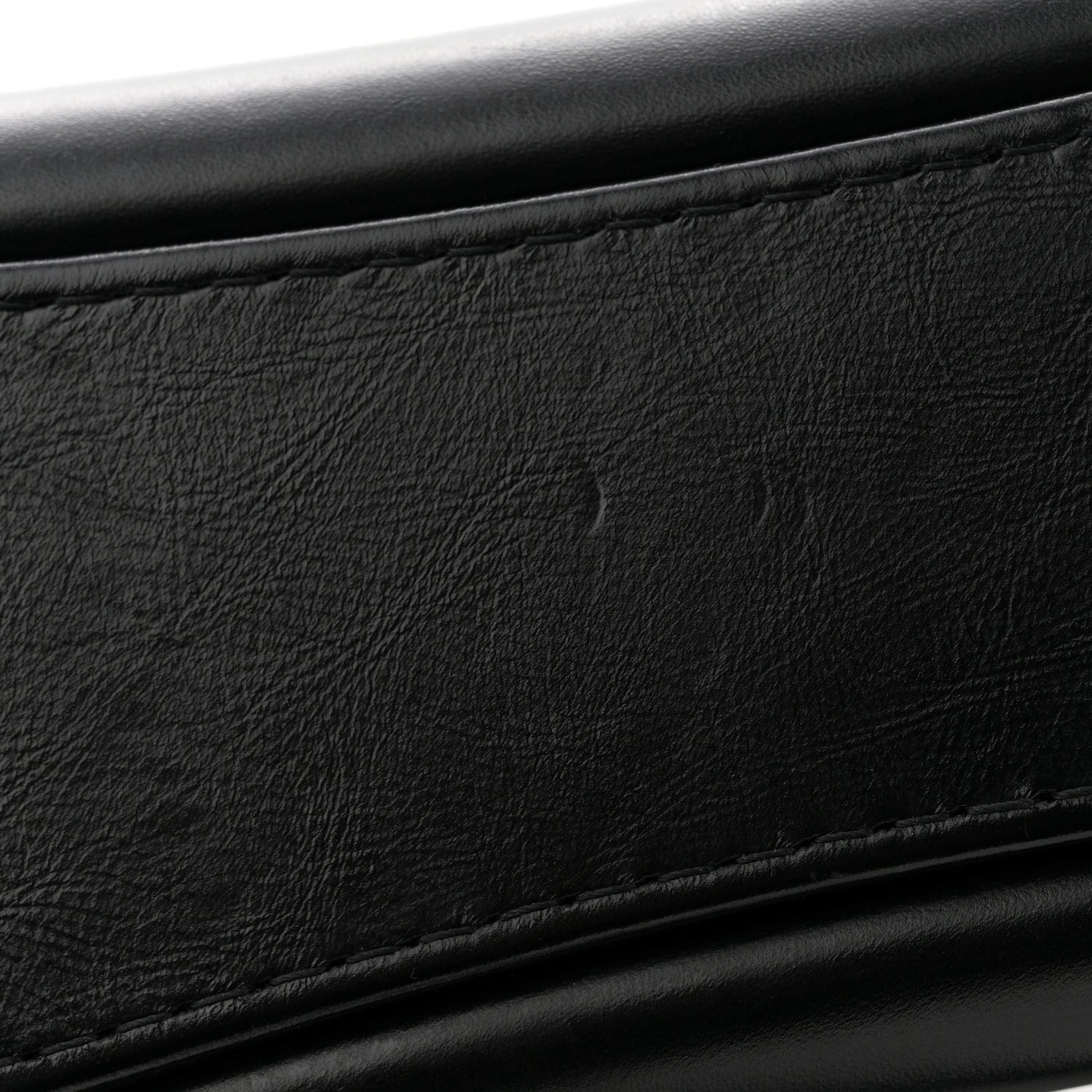Aged Calfskin Quilted Small Gabrielle Hobo So Black