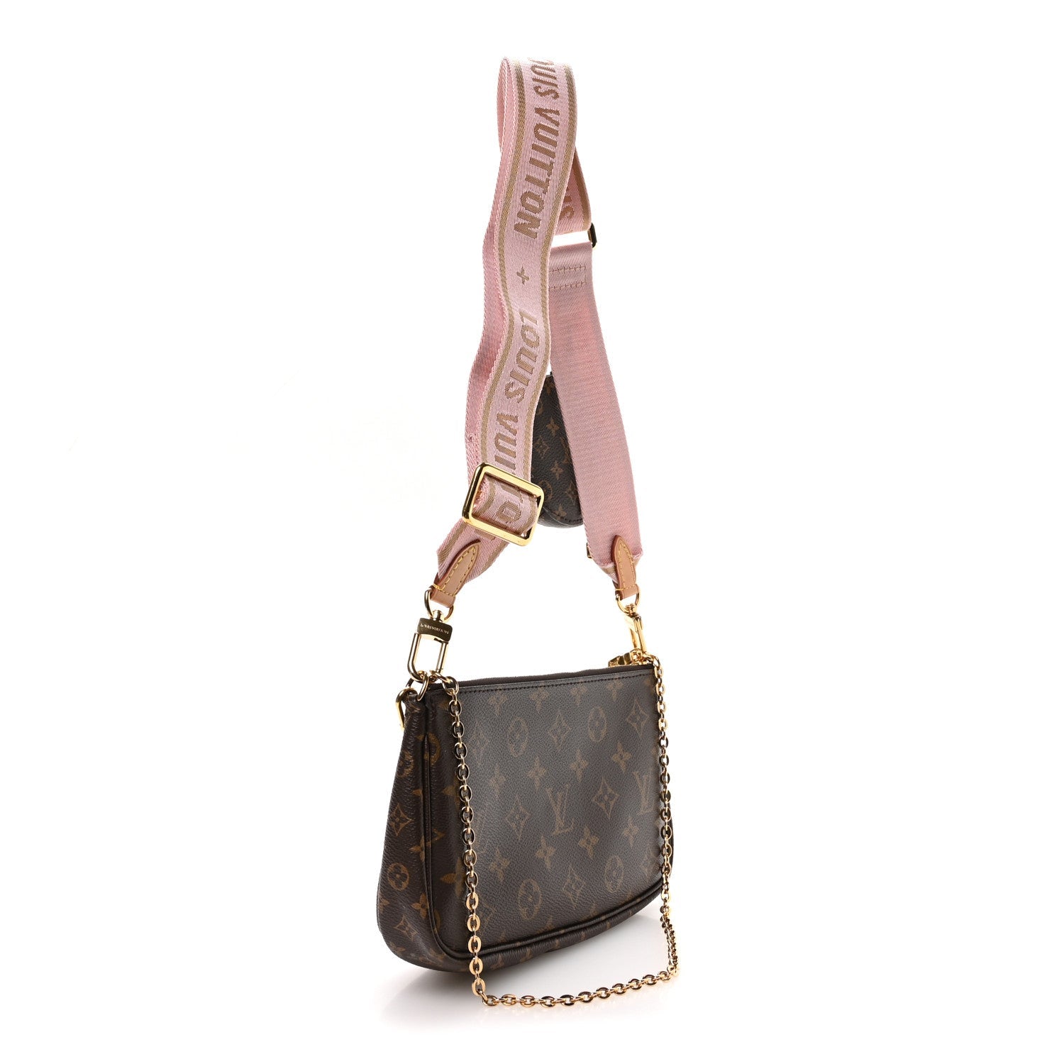 Monogram Multi Pochette Accessories Rose Clair