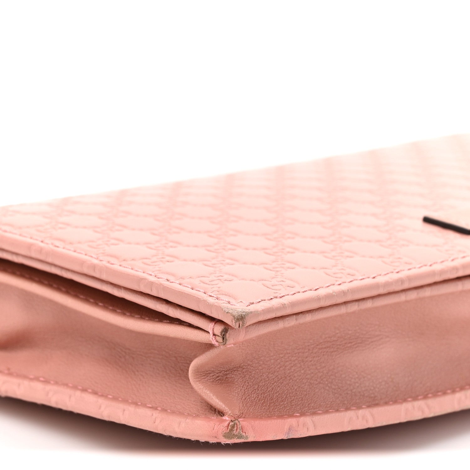 Microguccissima Crossbody Wallet Soft Pink