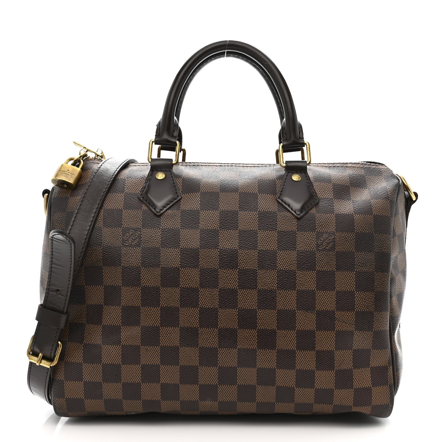 Damier Ebene Speedy Bandouliere 30