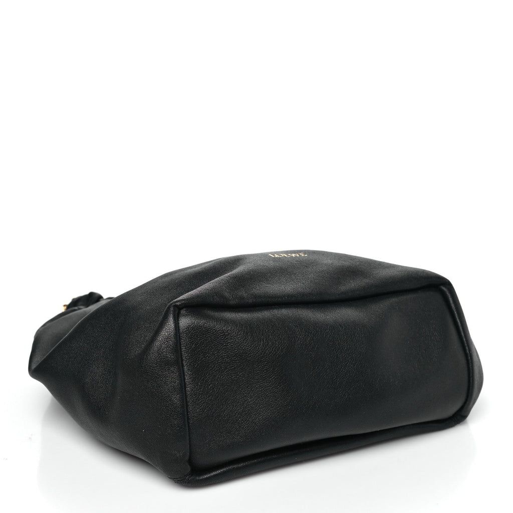 Nappa Small Squeeze Bag Black