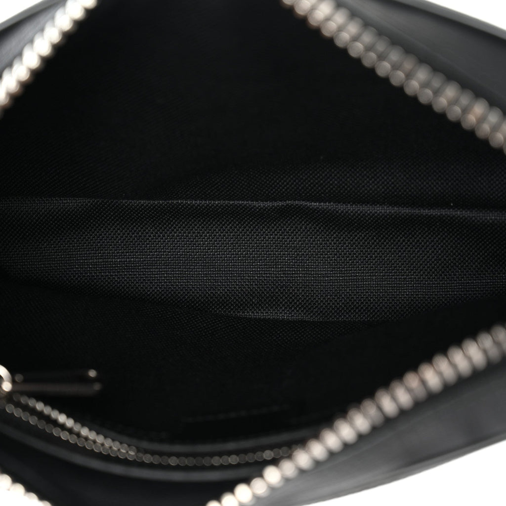 Soft GG Supreme Monogram Web Belt Bag Black Grey