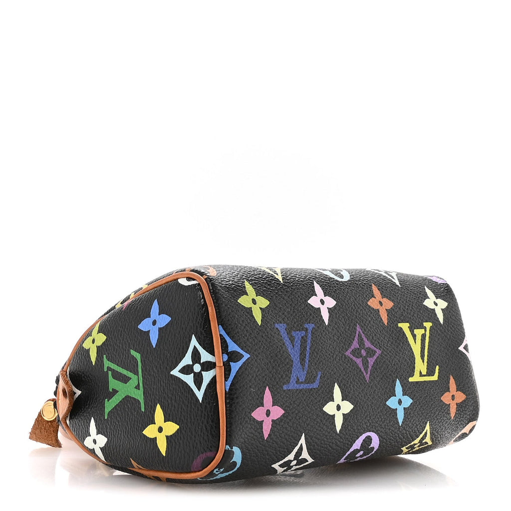 Monogram Multicolor Mini Sac HL Speedy Black