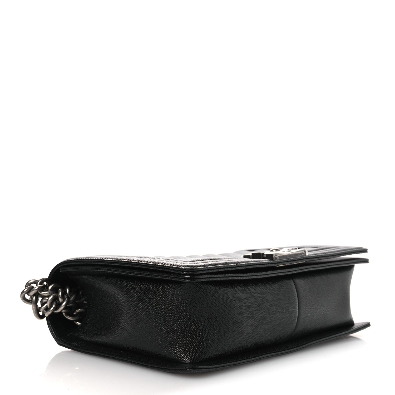 Caviar Quilted New Medium Boy Flap Black