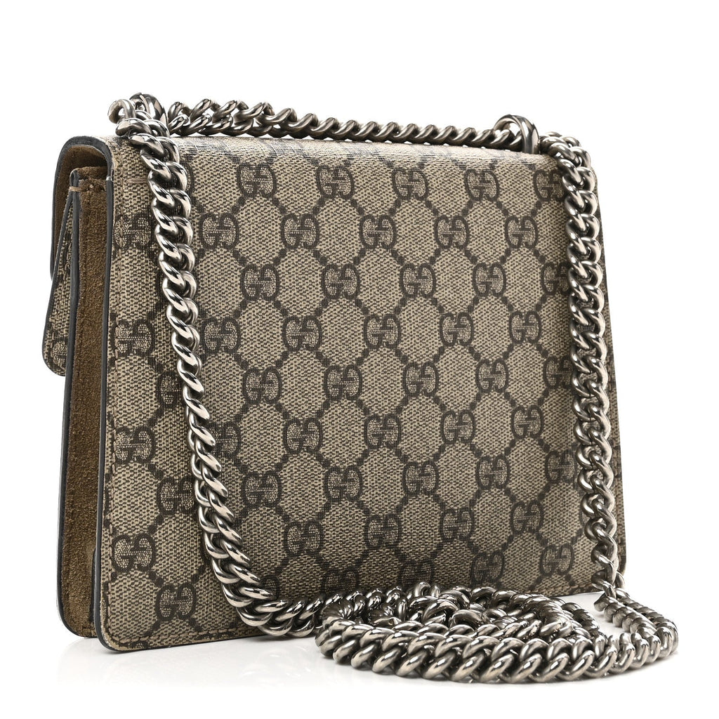 GG Supreme Monogram Mini Dionysus Shoulder Bag Taupe