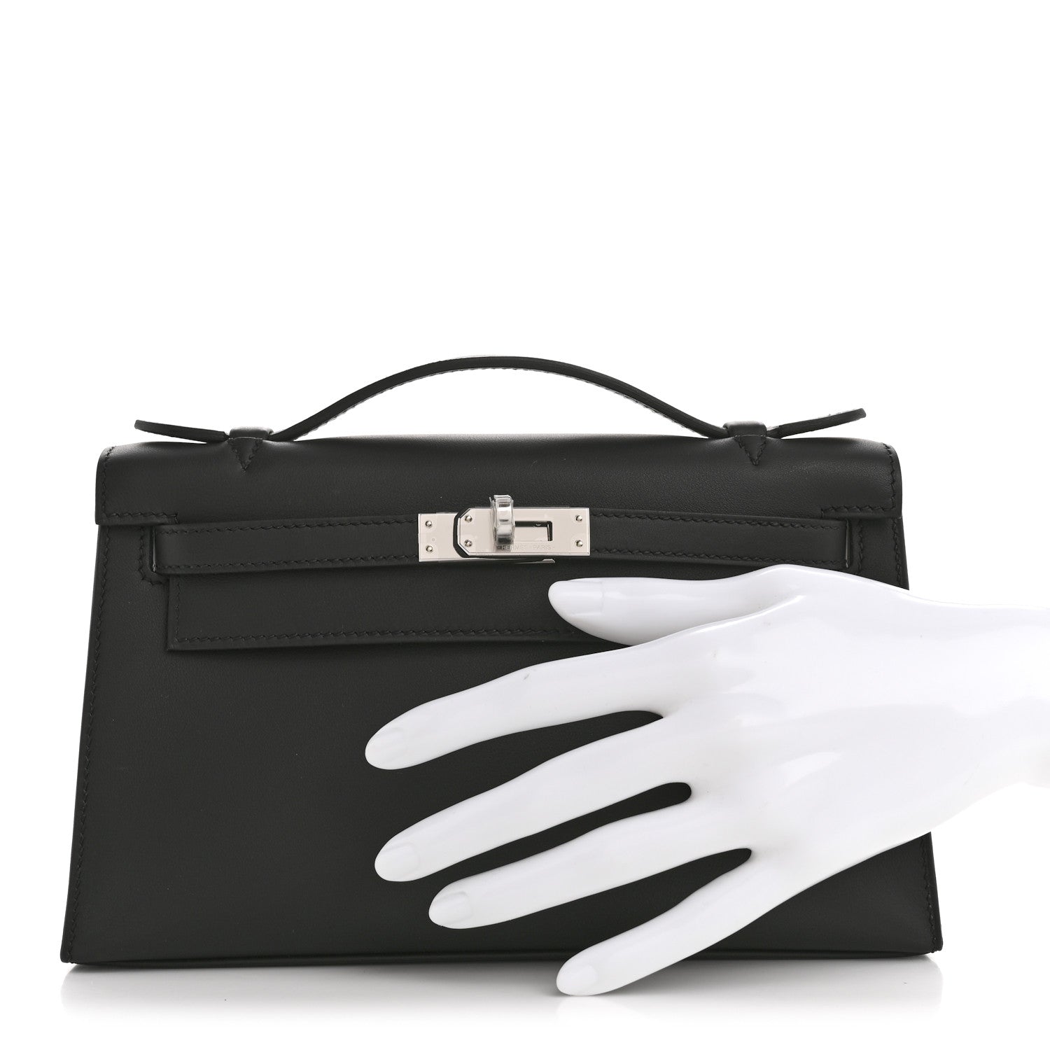 Swift Kelly Pochette Clutch Black