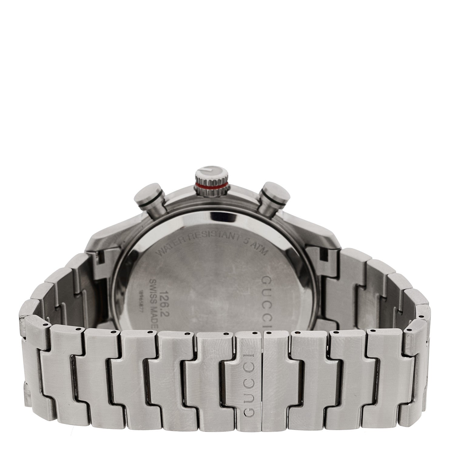 Stainless Steel 45mm G-Timeless Chronograph Quartz Watch Brown