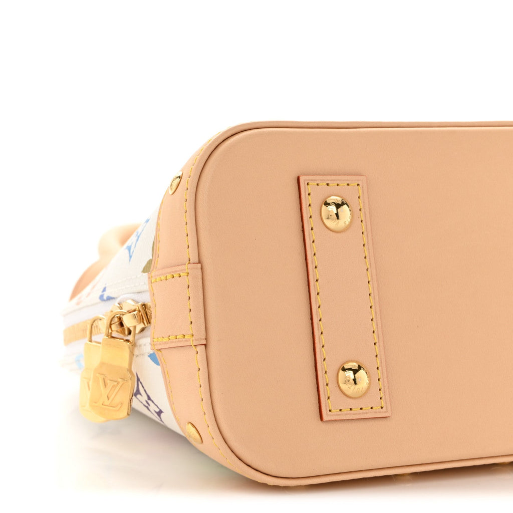 LV x TM Monogram Multicolor Alma BB White