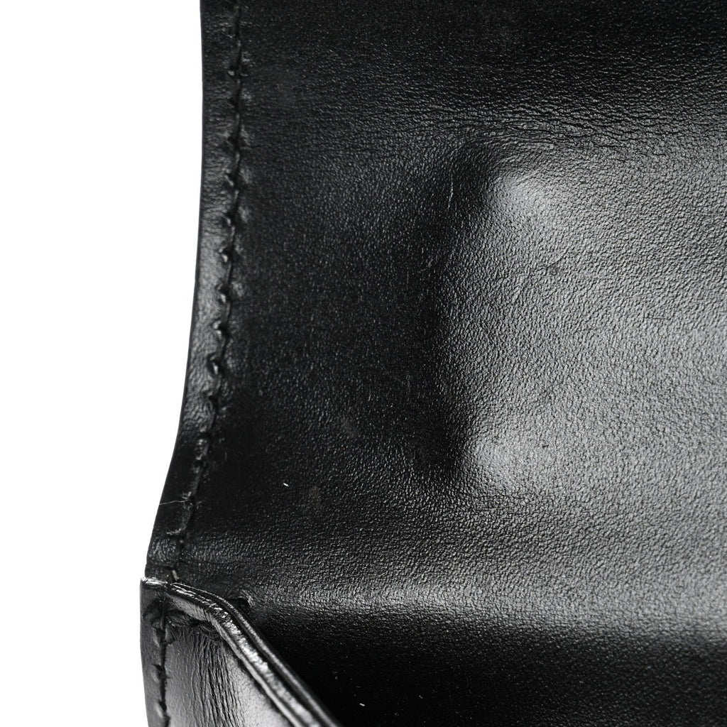 Guccissima Medium Padlock Shoulder Bag Black