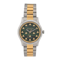 Stainless Steel Malachite 38mm G-Timeless Two Tone Bee Automatic Watch
