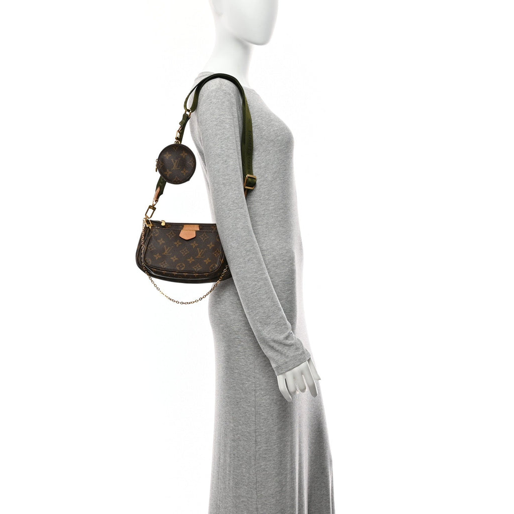 Monogram Multi Pochette Accessories Kaki