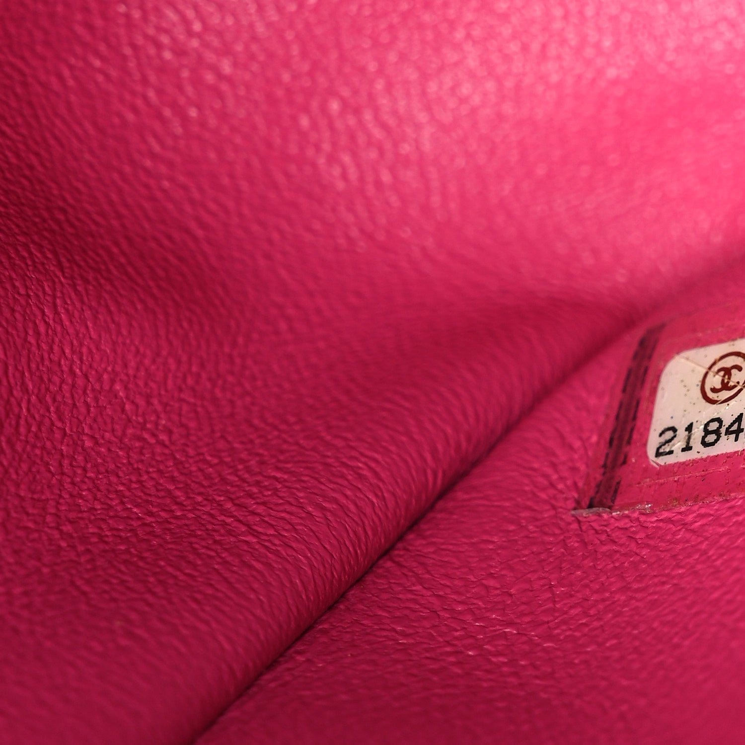 Lambskin Quilted Mini Square Flap Pink