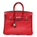 Epsom BIRKIN 25 Rouge Casaque