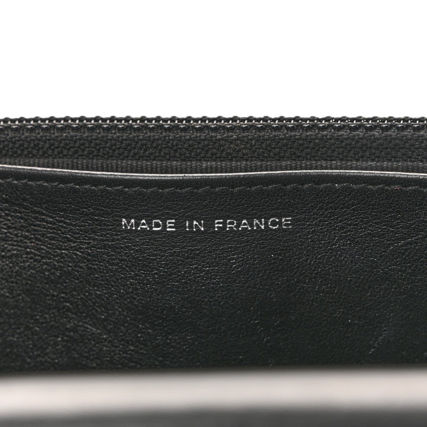 Caviar Quilted Boy Wallet On Chain WOC Black